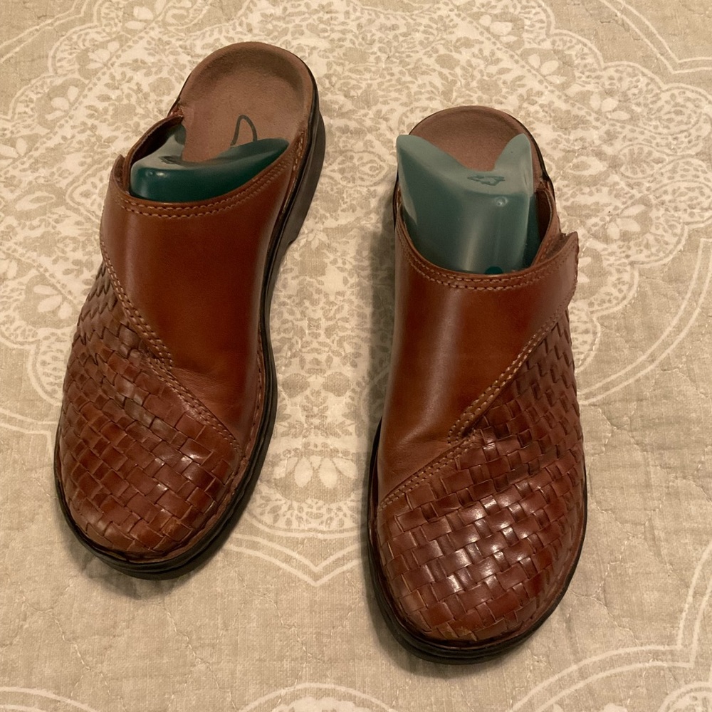 Clarks Rebecca, women’s leather clogs